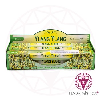 Incenso Tulasi - Ylang Ylang - Caixa 