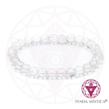 Pulseira Quartzo Cristal 6mm