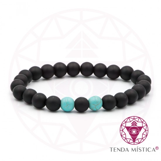 Pulseira Signo Aquário Turquesa