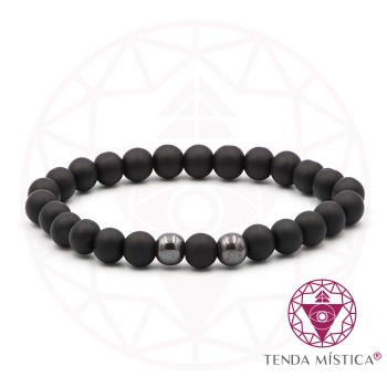 Pulseira Signo Escorpião Hematite