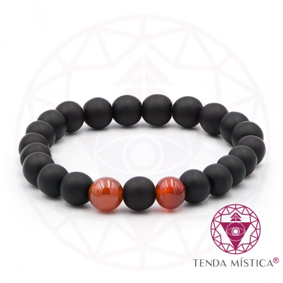 Pulseira Signo Virgem Cornalina