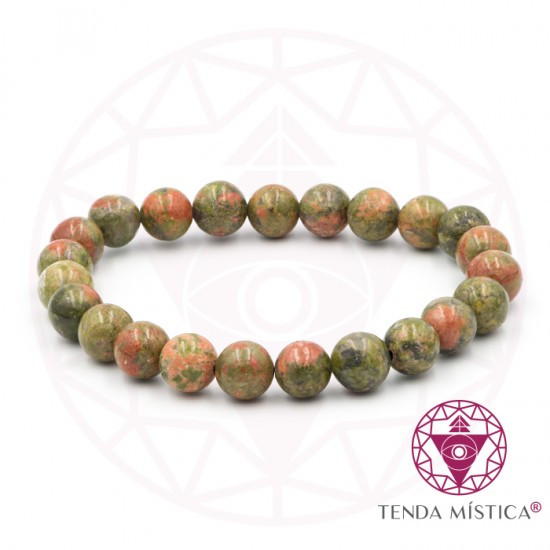Pulseira Oferta - Unakite 8mm