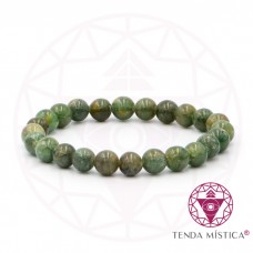 Pulseira Apatite Verde 7mm