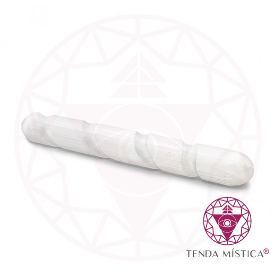 Selenite Bastão Torneado