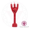 Vela Figura Garfo Exú Vermelho