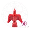 Vela Figura Pomba Vermelha