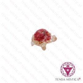 Orgonite Tartaruga Mini Coral