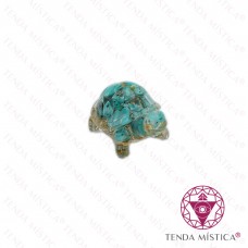 Orgonite Tartaruga Mini Turquesa