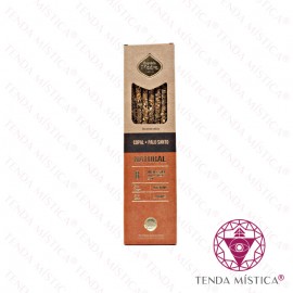 Incenso Sagrada Madre Natural Duplo Aroma Copal e Pau Santo