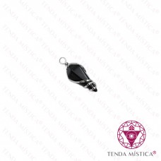 Pendente Prisma Ónix com Arame