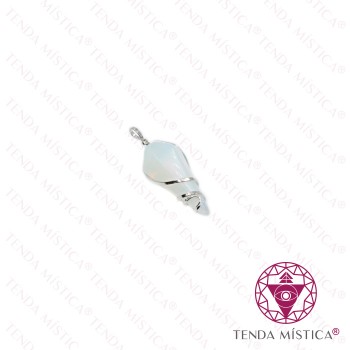 Pendente Prisma Opala com Arame