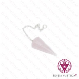 Pêndulo Quartzo Rosa