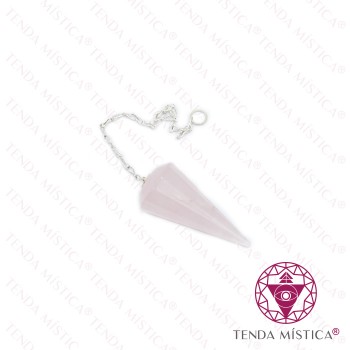 Pêndulo Quartzo Rosa