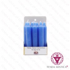 Ritual Sorte 7 Velas Azul