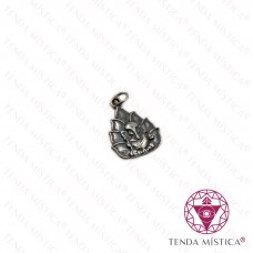 Pendente Prata Ganesha 16mm
