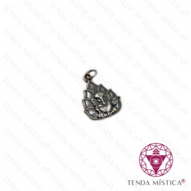 Pendente Prata Ganesha 16mm
