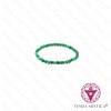 Pulseira Esmeralda 4mm