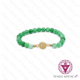 Pulseira Esmeralda 6mm São Bento