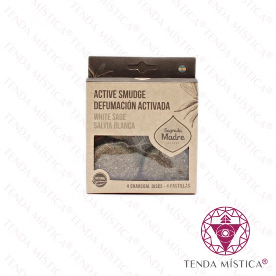 Sagrada Madre Defumação Ativada 4x Sálvia Branca