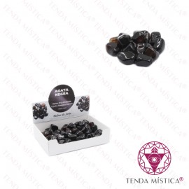 Ágata Negra Rodado 250gr