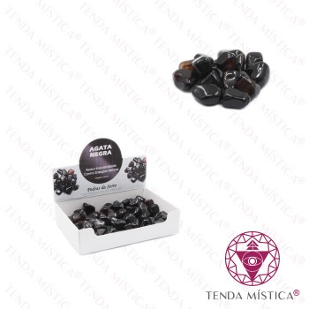 Ágata Negra Rodado 250gr