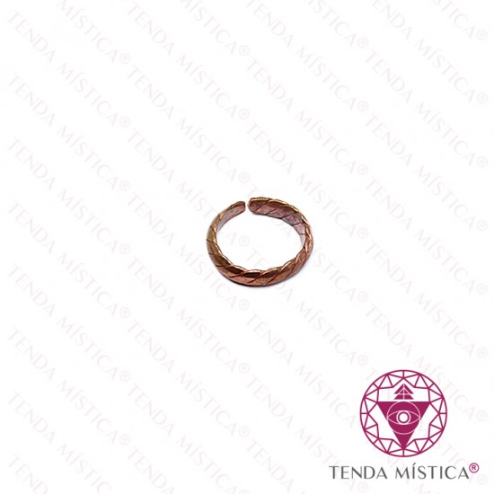 Anel Cobre Traçado Anel Cobre Traçado