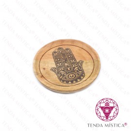 Bandeja Mão de Fatima Redonda 