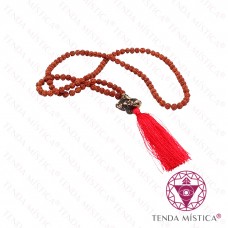 Japamala Rudraksha com Ganesha