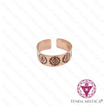 Pulseira Cobre Chakras