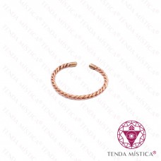 Pulseira Cobre Entrelaçada 
