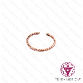 Pulseira Cobre Entrelaçada 