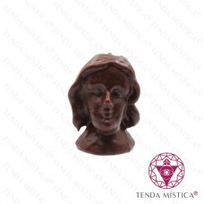 Vela Imagem Cabeça Mulher Mel