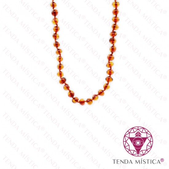 Colar Ambar Baroque 38cm Colar Ambar Baroque 38cm