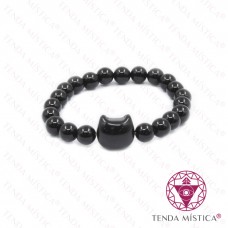 Pulseira Gato Ónix