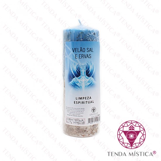 Velão Sal e Ervas Limpeza Espiritual