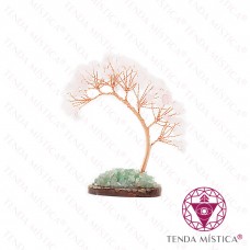 Árvore Curva Quartzo Rosa