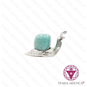Caracol Prateado Amazonite