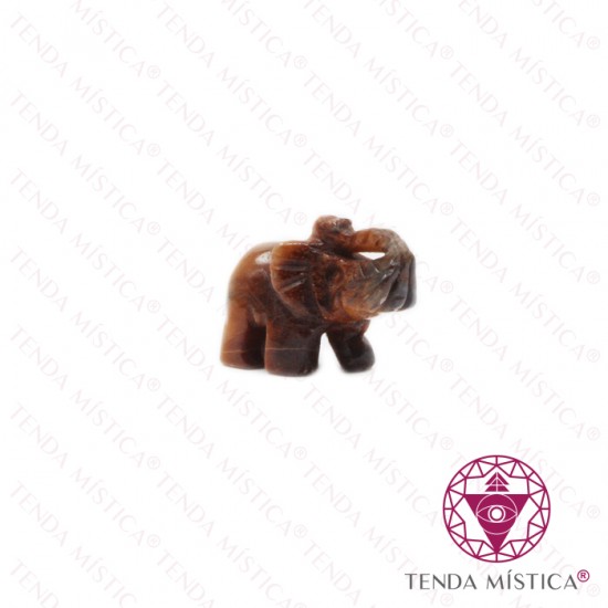 Elefante Mini Olho de Tigre