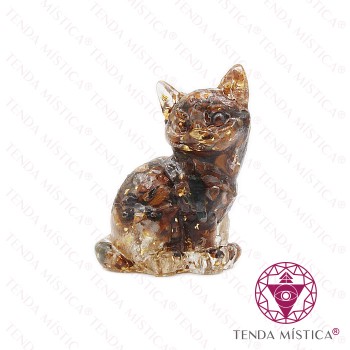 Orgonite Gato Olho de Tigre