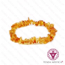 Pulseira Âmbar Chips 19cm 