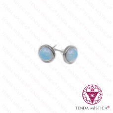 Brincos Aço Opala