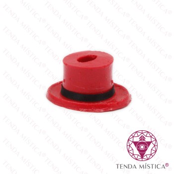 Porta Cigarros Chapéu Zé Pelintra Vermelho/Preto