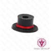 Porta Cigarros Chapéu Zé Pelintra Preto/Vermelho