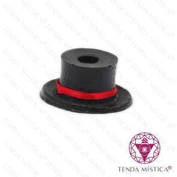Porta Cigarros Chapéu Zé Pelintra Preto/Vermelho