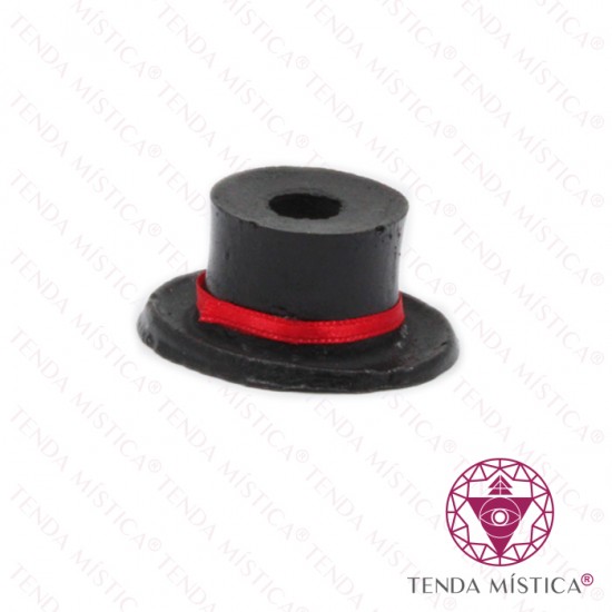 Porta Cigarros Chapéu Zé Pelintra Preto/Vermelho