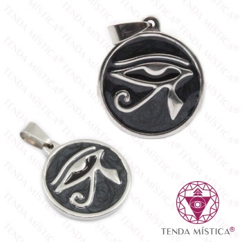 Medalha Olho de Horus Aço