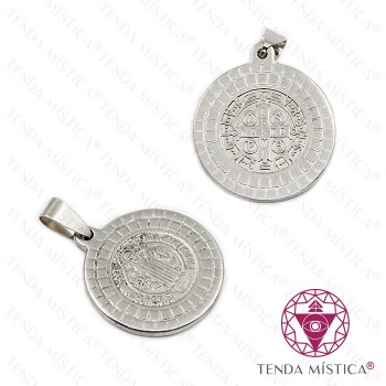 Medalha S.Bento Aço