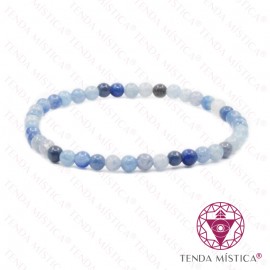 Pulseira Cianite Azul 4mm