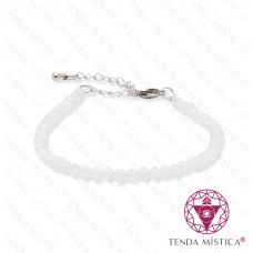 Pulseira Multiface Cristal com Aço 3mm