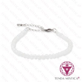 Pulseira Multiface Cristal com Aço 3mm